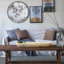 Miroir rond en fer