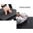 4pcs Upholstered Folding Chair-131464142