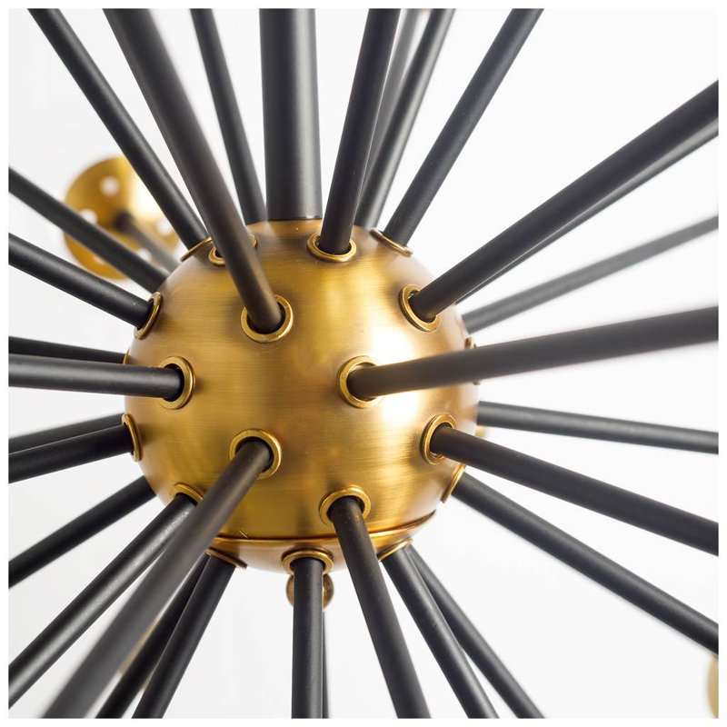 Nancy 18 - Light Dimmable Sputnik Sphere Chandelier