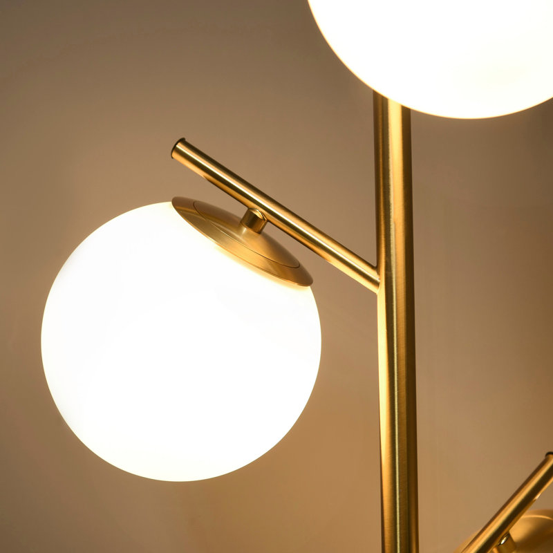 Tree Standing Lamp,3-Light Floor Lamp