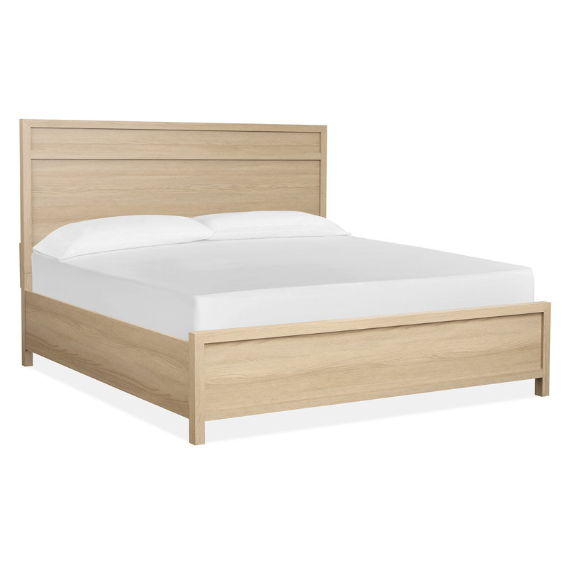 Wentworth Queen Panel Bed, Beige, Queen
