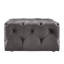 Huskins Velvet Ottoman-24177450