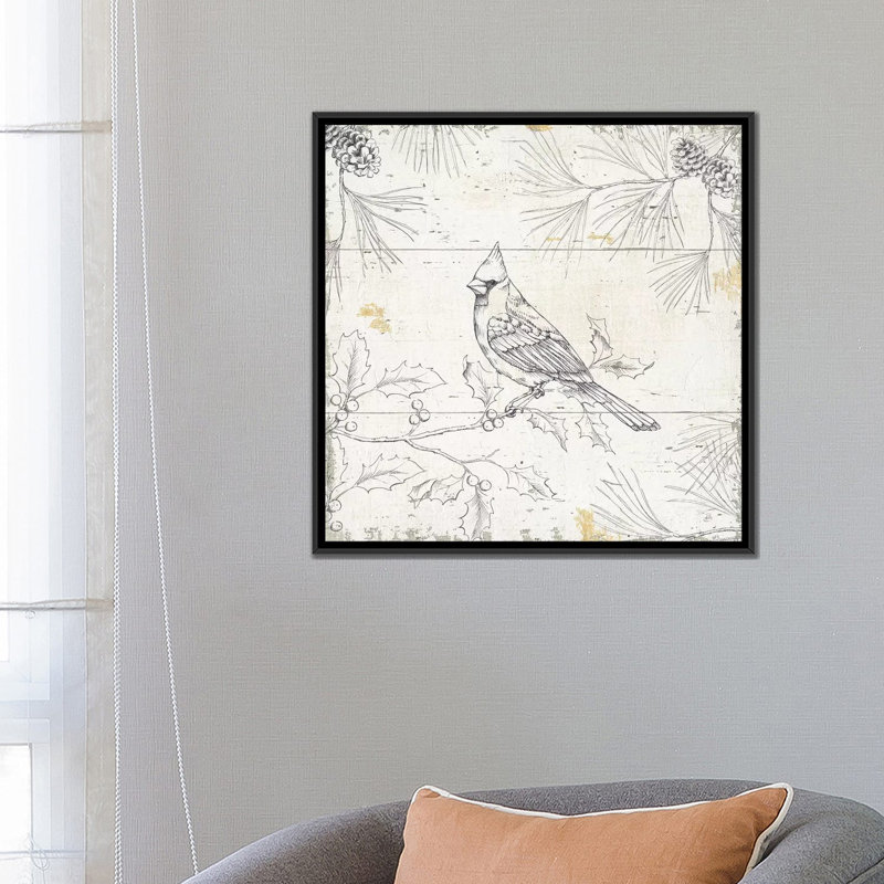 «Wild and Beautiful XI», impression sur toile, H 18 po x l 18 po x P 1,5 po, Toile avec cadre noir, Pas de tapis