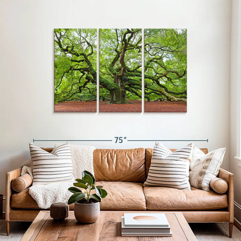 Harnek Lush Oak Tree, 36" H x 57" W