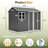 Luxury Backyard Storage Shed