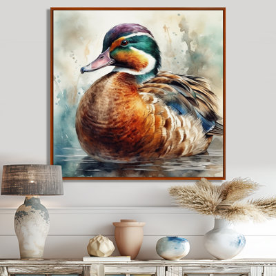 Magnifique canard mâle IV - impression