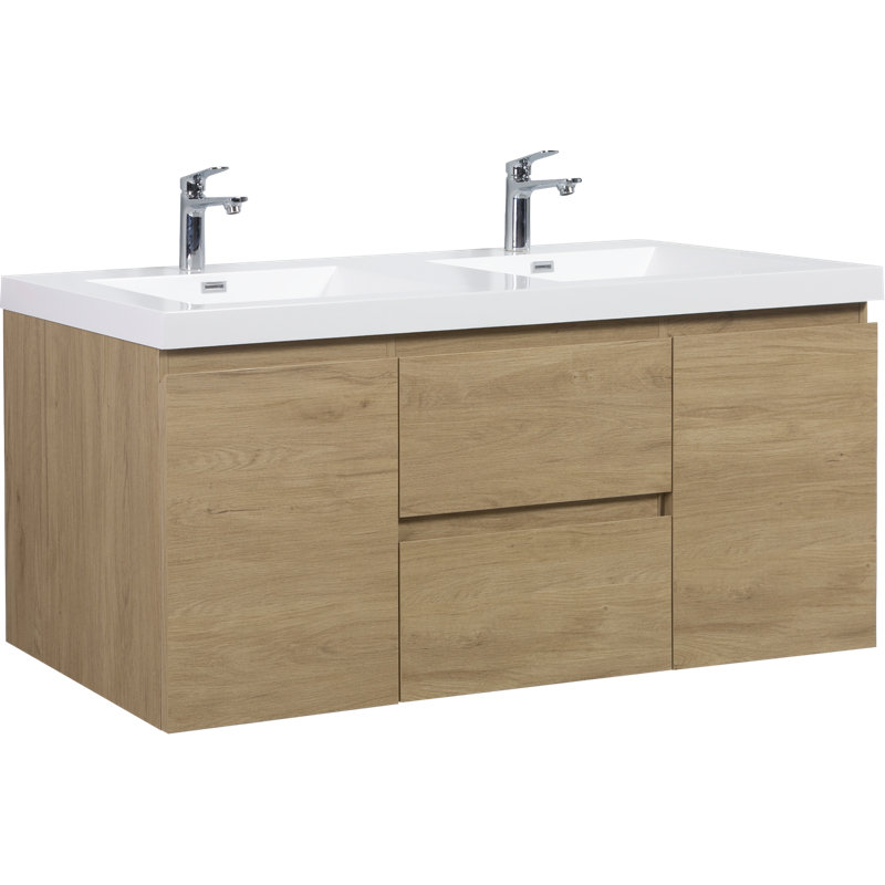 60'' Wall Hung Bathroom Vanity