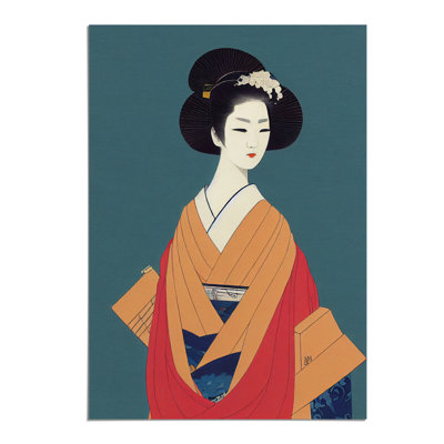 Traditional Geisha No.5 - Wall Art