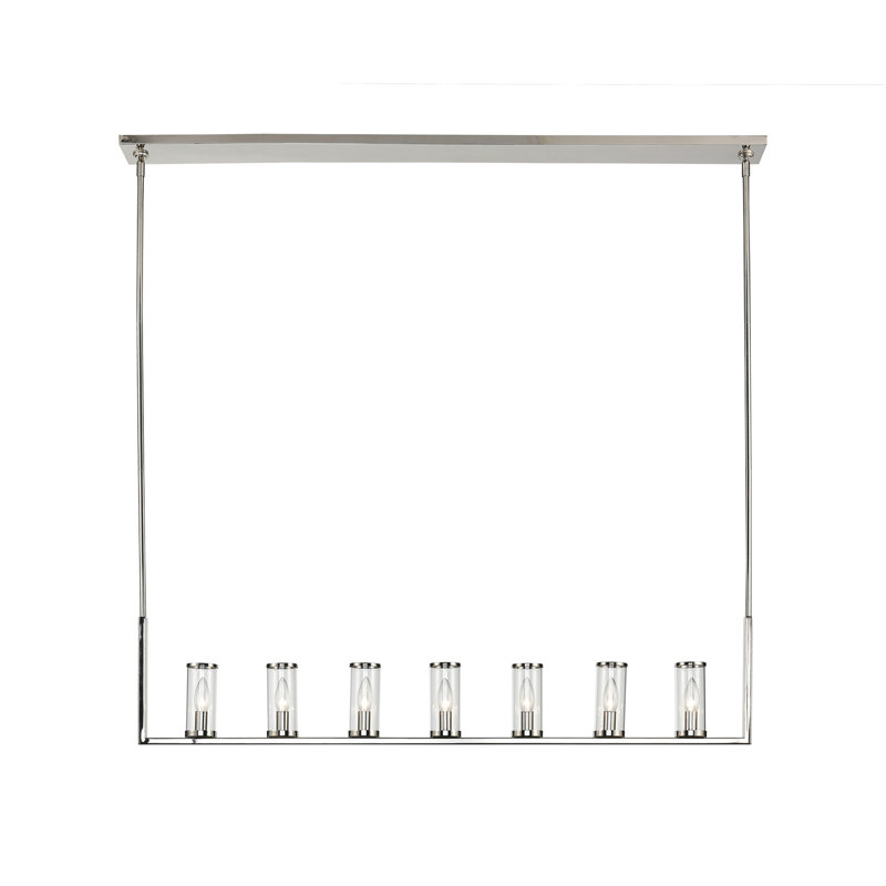 Revolve 7 - Light Pendant, Polished Nickel