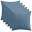 Blue Square Cushion Cover-361695640-361695657