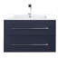 Meuble-lavabo mural simple 30 po avec plateau en marbre Milano-1596034743