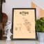 Kitwe City Map - No Frame Print-1830909699
