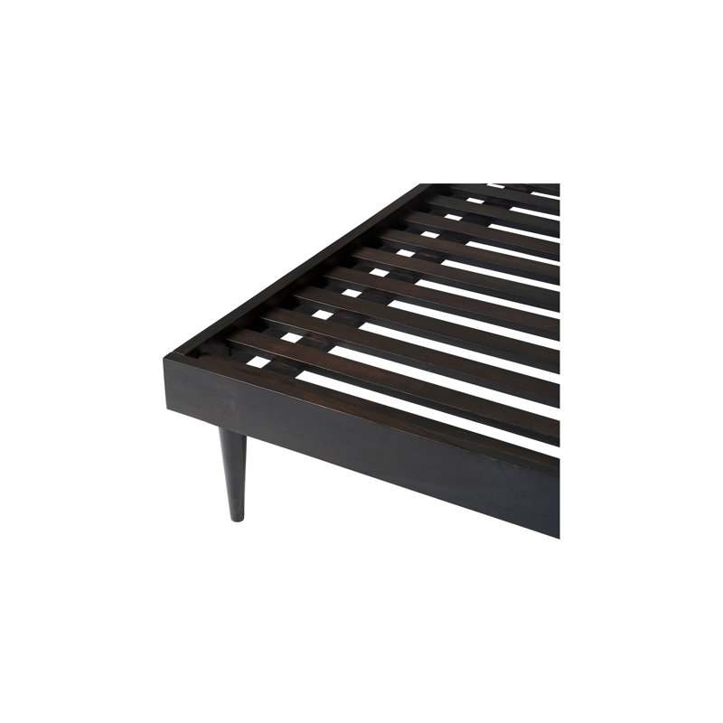 Lit standard Arinze, Grand, Noir