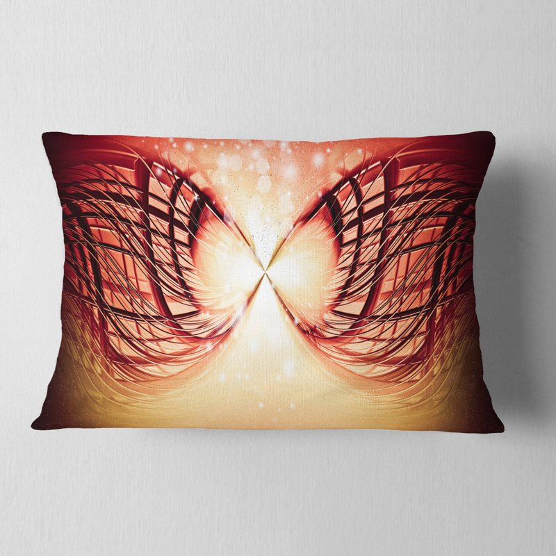 Coussin lombaire Abstract, 12 po x 20 po, Housse de coussin