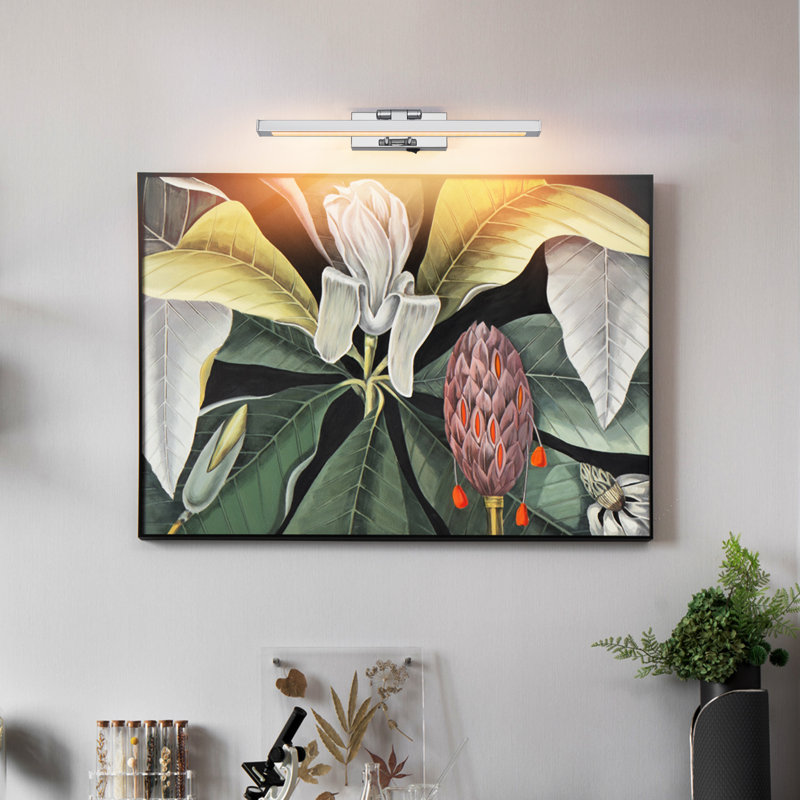 Applique murale 16 po., Chrome chrome