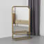 Metal Rectangle Mirror with Shelves