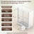 56" - 60" W x 72" H Double Sliding Framed Shower Door with 1/4-in (6mm) Tempered Glass and Quiet Rollers-124984835-124984839