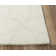 Tapis ivoire en laine Grida