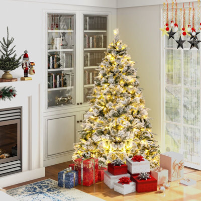 Lighted Artificial Christmas Tree