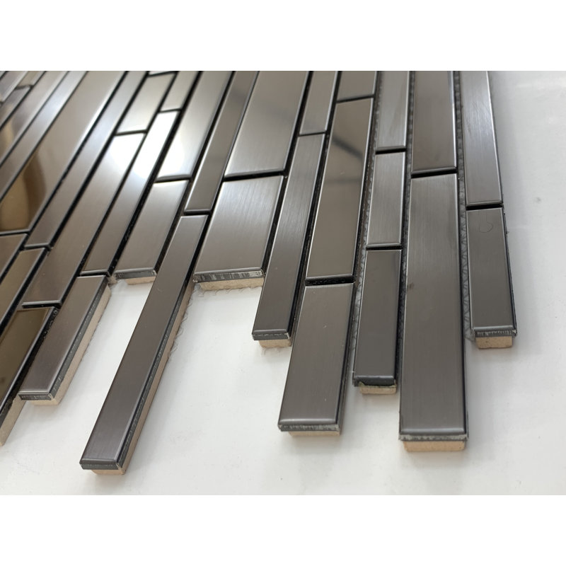 Metal Linear Mosaic Wall & Floor Tile