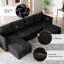 Canapé modulaire en U rembourré en chenille-2131781539-2131781537