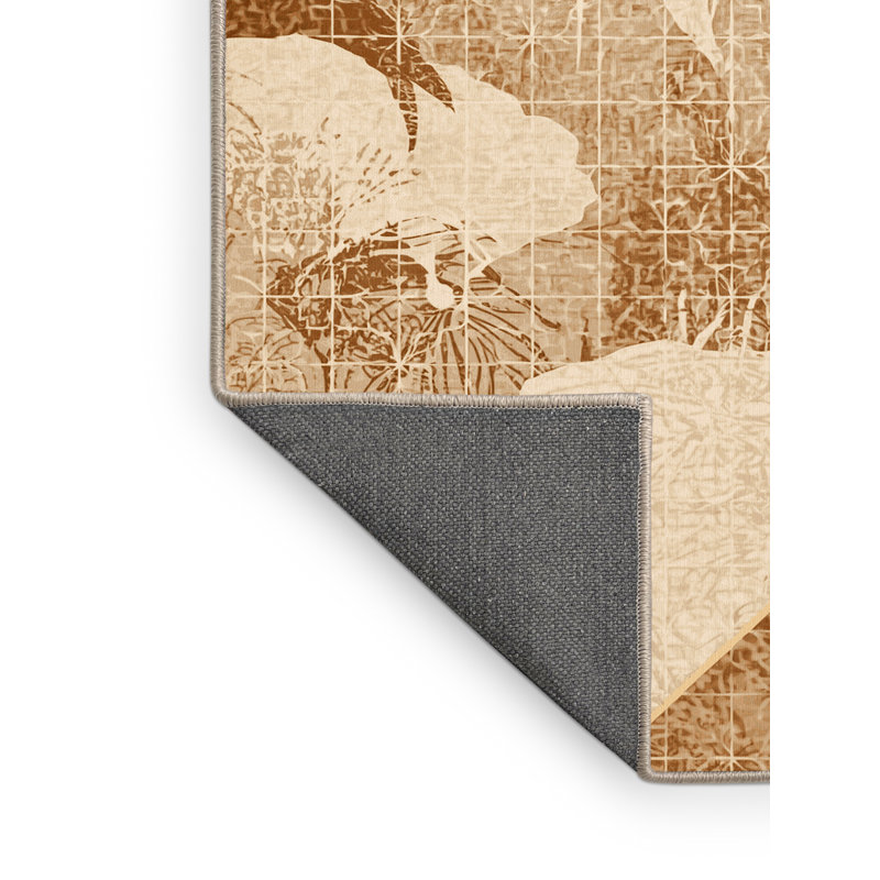 Tapis moelleux moelleux d'inspiration marocaine de couleur mondiale moelleux Défino, 8 x 12