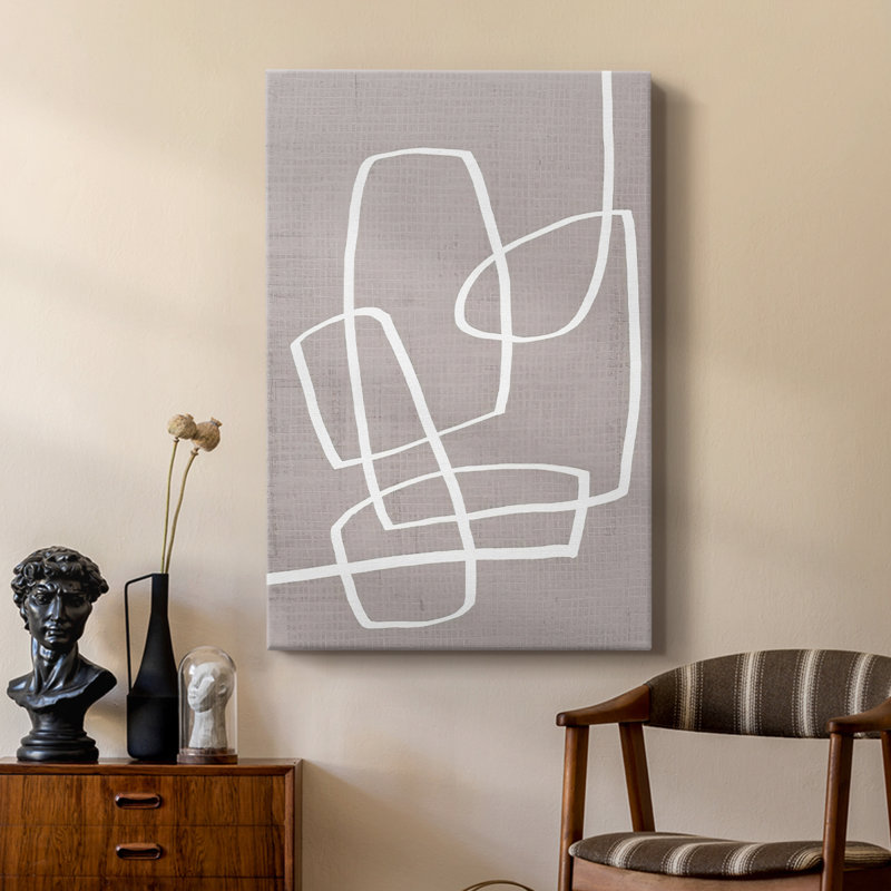 Lin rond-point II - galerie Cavas sur mesure, H 27 po x l 18 po