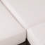 Banc de coin droit et table basse