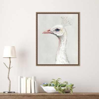 Impression sur toile encadrée "Alpine Peacock II" par Grace Popp