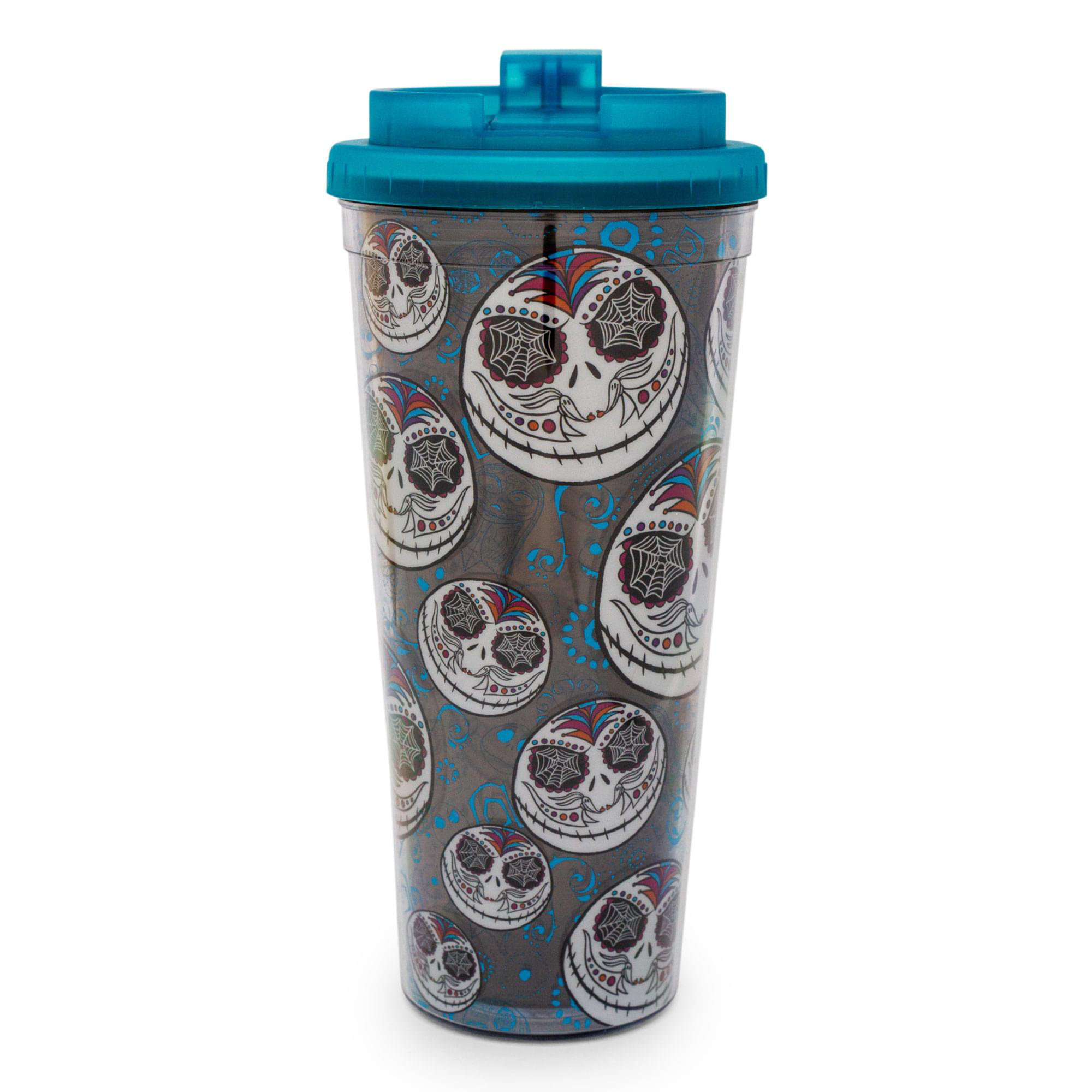 Silver Buffalo Disney The Nightmare Before Christmas Day Of The Dead  Tumbler Glasses