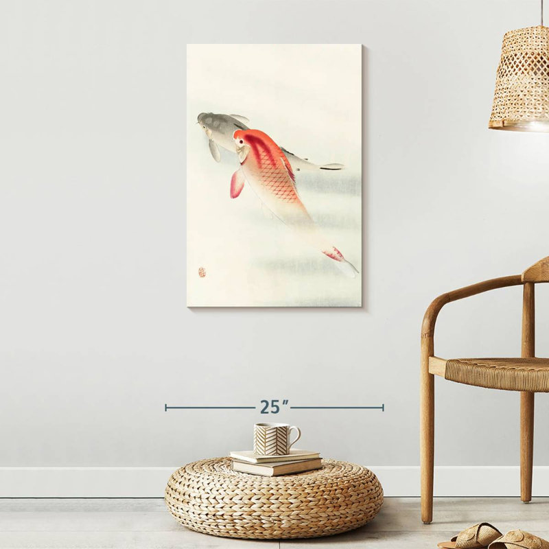 Two Carp, 30" H x 20" W