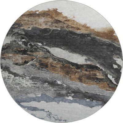 Premium Machine Washable Mayfield Abstract Rug
