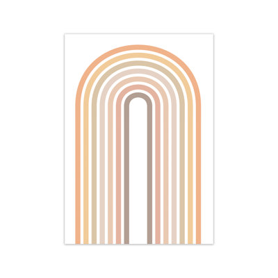 Muted Rainbow Original - Print