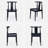 Farmhouse Wood Dining Chairs With Curved Back-879348981-879348980