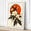 Moonlit Cherry Blossom Japandi - Wrapped Canvas-1630187297-1630187311