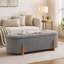 Banc de rangement rembourré 51,2 po-943135542