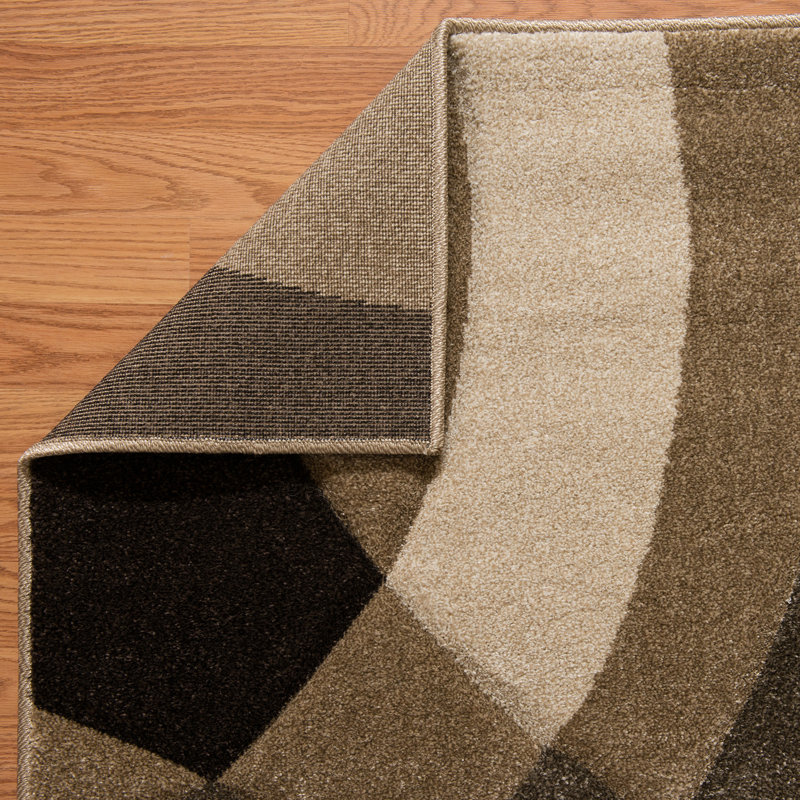 Tapis abstrait Glisson, Rectangle 7 pi 10 po x 11 pi 2 po