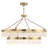 Landon 2-Light LED Pendant in Warm Brass