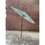 Parasol 9 pi avec motif clair + cyan-574790215