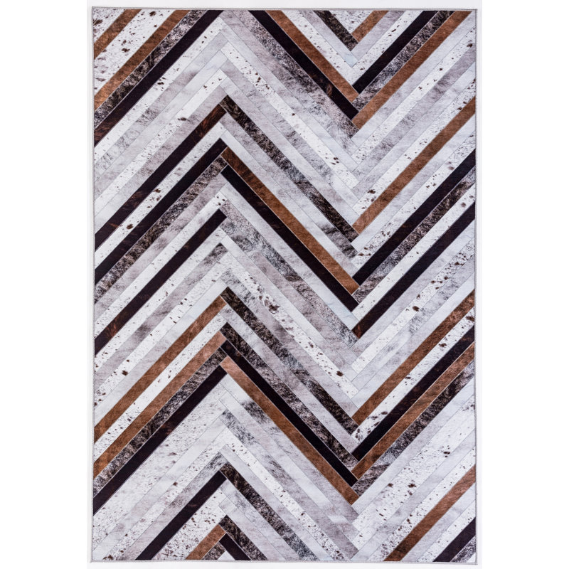 Kol Geometric Area Rug, Rectangle 160 x 230cm