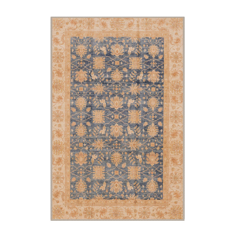 Tapis multicolore à motif abstrait Adamek, Rectangle 6 pi x 9 pi
