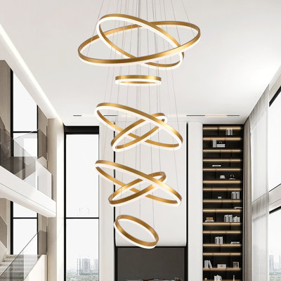 Khamarion Dimmable Round / Oval Chandelier