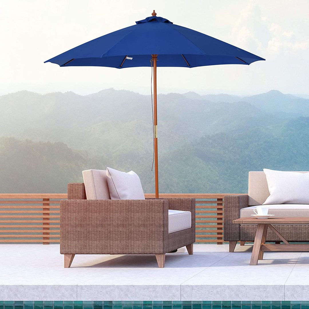Cristina 2.57m Traditional Parasol