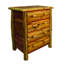 Ensemble de chambre à coucher en bois massif 6 pièces Folkeste-174465507