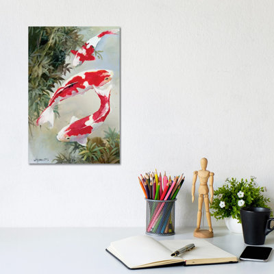 Koi I by Willem Haenraets - Wrapped Canvas Print