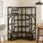 Industrial Style Display Rack,Bookcase,Corner Bookshelf