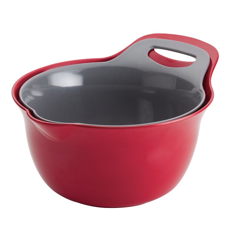 Rachael Ray Tools and Gadgets Nesting Mixing Bowl Set, 2-Piece
