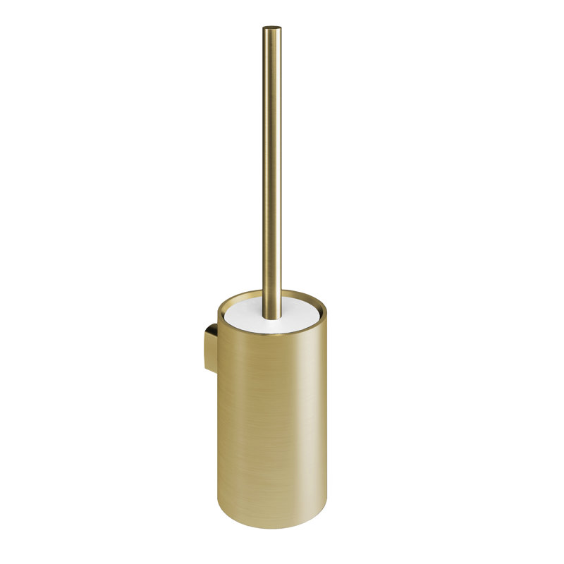WALL TOILET BRUSH HOLDER_2, Gold