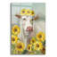 «A Cow In A Crown 2» par Danhui Nai, art mural en verre acrylique-2085835255