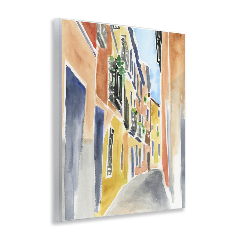 Art mural de Madrid City Architecture, design par June Erica Vess